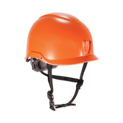 Skullerz 8974 Class E Safety Helmet, 6-Point Ratchet Suspension, Orange, Ships in 1-3 Business Days1
