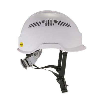 Skullerz 8975-MIPS Class C Safety Helmet with MIPS Elevate Ratchet Suspension, White, Ships in 1-3 Business Days1