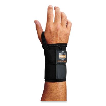 ProFlex 4010 Double Strap Wrist Support, Medium, Fits Right Hand, Black, Ships in 1-3 Business Days1