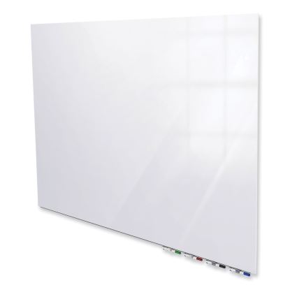 Aria Low Profile Magnetic Glass Whiteboard, 96 x 48, White Surface, Ships in 7-10 Business Days1