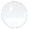 Coda Low Profile Circular Non-Magnetic Glassboard, 36 Diameter, White Surface, Ships in 7-10 Business Days1