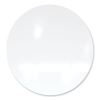 Coda Low Profile Circular Non-Magnetic Glassboard, 48 Diameter, White Surface, Ships in 7-10 Business Days1