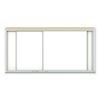 Horizontal Sliding Porcelain Magnetic Whiteboard, 96 x 48, White Surface, Satin Aluminum Frame, Ships in 7-10 Business Days1