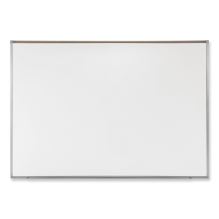 Proma Magnetic Porcelain Projection Whiteboard w/Satin Aluminum Frame, 72.5 x 48.5, White Surface,Ships in 7-10 Business Days1