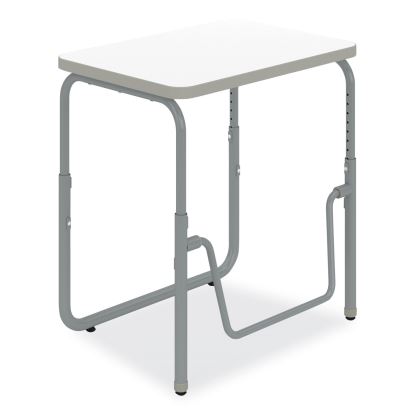 AlphaBetter 2.0 Height-Adjust Student Desk with Pendulum Bar, 27.75 x 19.75 x 22 to 30, Dry Erase, Ships in 1-3 Business Days1