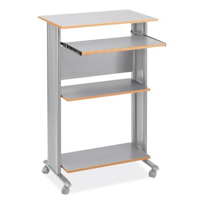 Muv Standing Desk, 29.5" x 22" x 45", Gray, Ships in 1-3 Business Days1