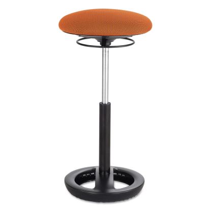 Twixt Extended-Height Ergonomic Chair, Supports 250 lb, 22" to 32" High Orange Seat, Black Base, Ships in 1-3 Business Days1