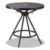 CoGo Tables, Steel, Round, 30" Diameter x 29.5h, Black, Ships in 1-3 Business Days1