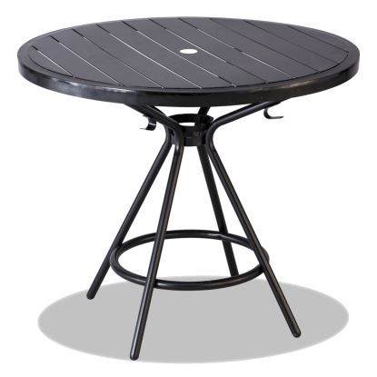 CoGo Tables, Steel, Round, 36" Diameter x 29.5h, Black, Ships in 1-3 Business Days1