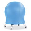 Zenergy Ball Chair, Backless, Supports Up to 250 lb, Baby Blue Vinyl, Ships in 1-3 Business Days1