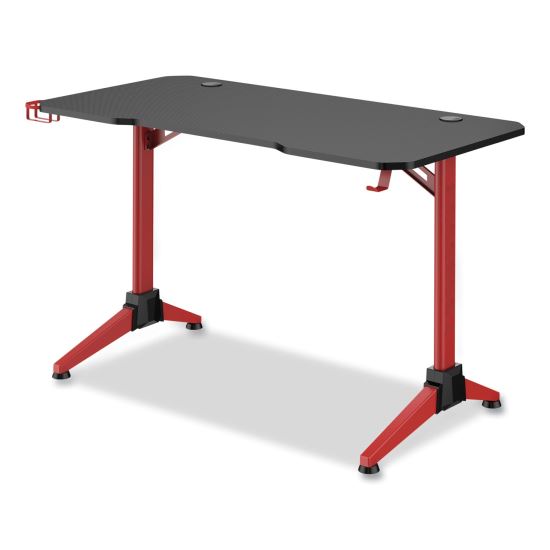 Ultimate Computer Gaming Desk, 47.2" x 23.6" x 29.5", Black/Red, Ships in 1-3 Business Days1