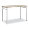 Ready Home Office Desk, 45.5" x 23.5" to 29.5", Beige/White, Ships in 1-3 Business Days1