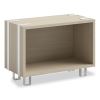 Ready Home Office Large Stackable Storage, 1-Shelf, 24w x 12d x 17.25h, Beige/White, Ships in 1-3 Business Days1