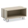 Ready Home Office Small Stackable Storage, 1-Shelf, 24w x 12d x 12.25h, Beige/White, Ships in 1-3 Business Days1