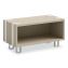 Ready Home Office Small Stackable Storage, 1-Shelf, 24w x 12d x 12.25h, Beige/White, Ships in 1-3 Business Days1