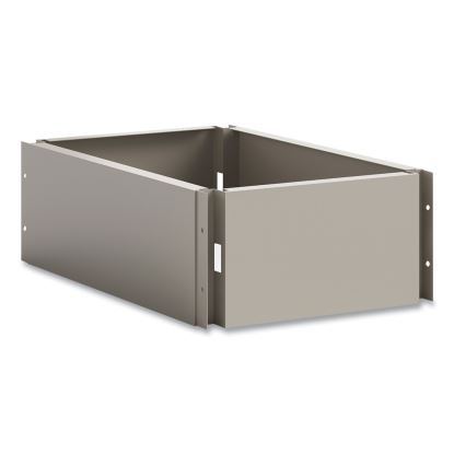 Single Continuous Metal Locker Base Addition, 11.7w x 16d x 5.75h, Tan, Ships in 1-3 Business Days1