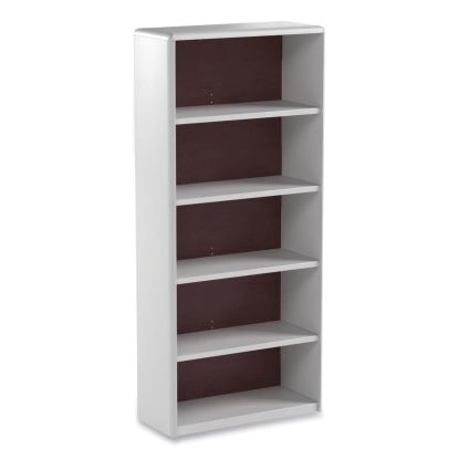ValueMate Economy Bookcase, Five-Shelf, 31.75w x 13.5d x 67h, Gray, Ships in 1-3 Business Days1