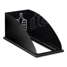 Mixx Recycling Center Lid, Topper Style, 9.87w x 19.87d x 0.62h, Black, Ships in 1-3 Business Days1