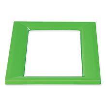 Mixx Recycling Center Lid, 9.87w x 19.87d x 0.82h, Green, Ships in 1-3 Business Days1