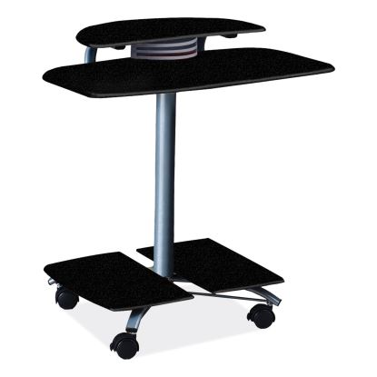 Eastwinds Series FPD Computer Table, 28.5" x 26" x 29.5", Anthracite, Ships in 1-3 Business Days1
