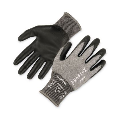 ProFlex 7072 ANSI A7 Nitrile-Coated CR Gloves, Gray, Small, 12 Pairs/Pack, Ships in 1-3 Business Days1