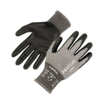 ProFlex 7072 ANSI A7 Nitrile-Coated CR Gloves, Gray, X-Large, 12/Pairs/Pack, Ships in 1-3 Business Days1