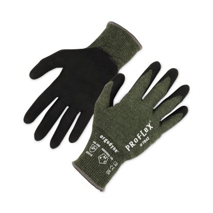 ProFlex 7042 ANSI A4 Nitrile-Coated CR Gloves, Green, Large, 12 Pairs/Pack, Ships in 1-3 Business Days1