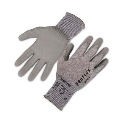 ProFlex 7024 ANSI A2 PU Coated CR Gloves, Gray, Large, Pair, Ships in 1-3 Business Days1