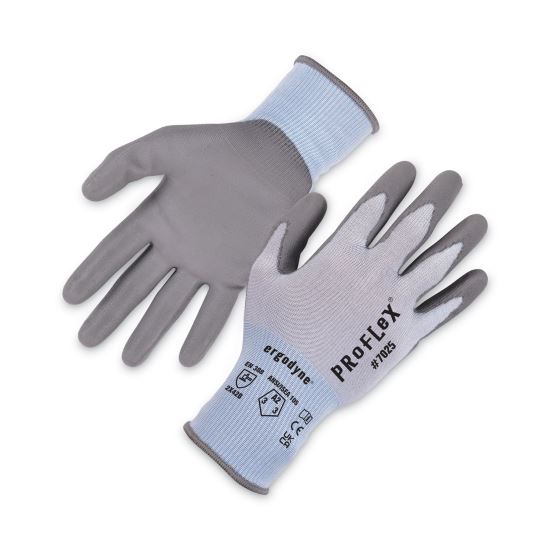 ProFlex 7025 ANSI A2 PU Coated CR Gloves, Blue, X-Large, 12 Pairs/Pack, Ships in 1-3 Business Days1