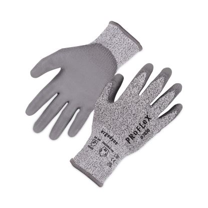 ProFlex 7030 ANSI A3 PU Coated CR Gloves, Gray, 2X-Large, 12 Pairs/Pack, Ships in 1-3 Business Days1