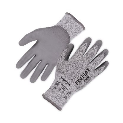 ProFlex 7030 ANSI A3 PU Coated CR Gloves, Gray, Small, Pair, Ships in 1-3 Business Days1