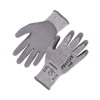 ProFlex 7030 ANSI A3 PU Coated CR Gloves, Gray, Large, Pair, Ships in 1-3 Business Days1