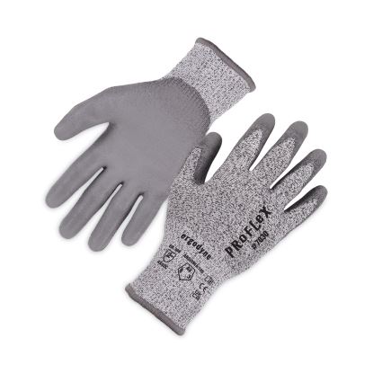 ProFlex 7030 ANSI A3 PU Coated CR Gloves, Gray, 2X-Large, Pair, Ships in 1-3 Business Days1