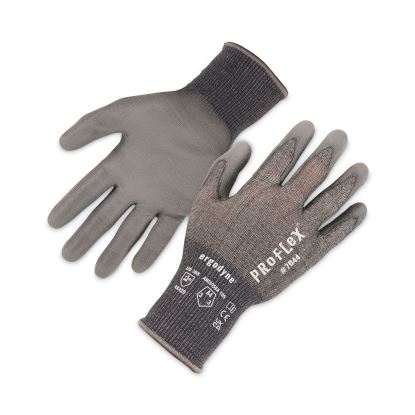 ProFlex 7044 ANSI A4 PU Coated CR Gloves, Gray, Small, 12 Pairs/Pack, Ships in 1-3 Business Days1