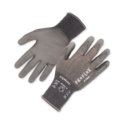 ProFlex 7044 ANSI A4 PU Coated CR Gloves, Gray, Medium, 12 Pairs/Pack, Ships in 1-3 Business Days1