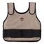 Chill-Its 6230 Standard Phase Change Cooling Vest with Packs, Cotton, Large/X-Large, Khaki, Ships in 1-3 Business Days1