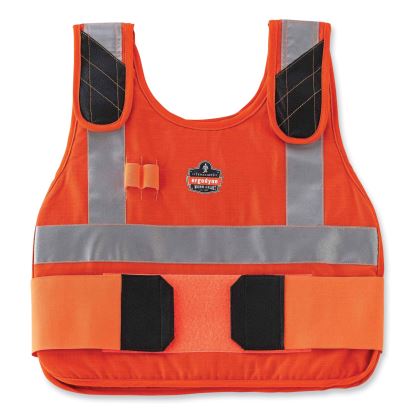 Chill-Its 6225 Premium FR Phase Change Cooling Vest, Modacrylic Cotton, Small/Medium, Orange, Ships in 1-3 Business Days1