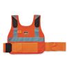 Chill-Its 6240 Phase Change Cooling Vest Elastic Extenders, 3.5", Orange, Ships in 1-3 Business Days1