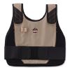 Chill-Its 6215 Premium FR Phase Change Cooling Vest w/ Packs, Modacrylic Cotton, Large/XL, Khaki, Ships in 1-3 Business Days1