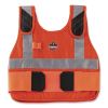 Chill-Its 6215 Premium FR Phase Change Cooling Vest w/Packs, Modacrylic Cotton, Large/XL, Orange, Ships in 1-3 Business Days1