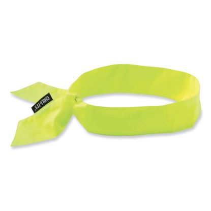 Chill-Its 6700 Cooling Bandana Polymer Tie Headband, One Size Fits Most, Lime, Ships in 1-3 Business Days1