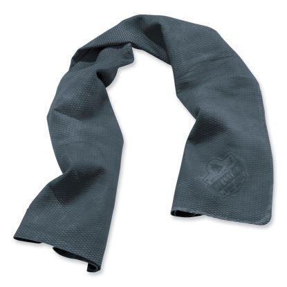 Chill-Its 6602 Evaporative PVA Cooling Towel, 29.5 x 13, One Size Fits Most, PVA, Gray, Ships in 1-3 Business Days1