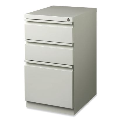 Full-Width Pull 20 Deep Mobile Pedestal File, Box/Box/File, Letter, Lt Gray, 15 x 19.88 x 27.75, Ships in 4-6 Business Days1