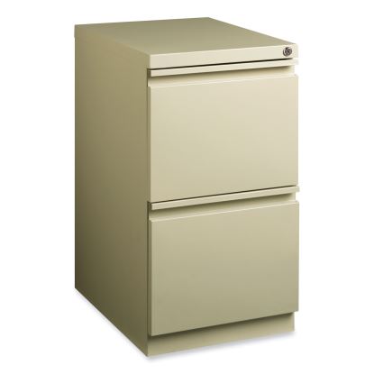 Full-Width Pull 20 Deep Mobile Pedestal File, 2-Drawer: File/File, Letter, Putty, 15x19.88x27.75, Ships in 4-6 Business Days1