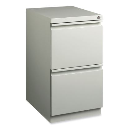 Full-Width Pull 20 Deep Mobile Pedestal File, File/File, Letter, Light Gray, 15 x 19.88 x 27.75, Ships in 4-6 Business Days1