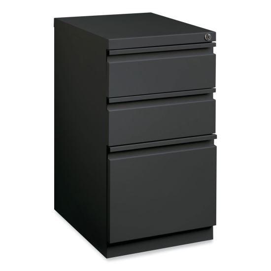 Full-Width Pull 20 Deep Mobile Pedestal File, Box/Box/File, Letter, Charcoal, 15 x 19.88 x 27.75, Ships in 4-6 Business Days1