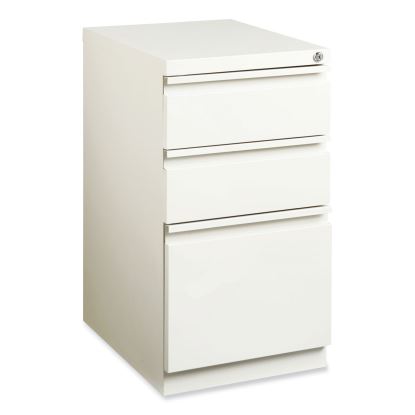 Full-Width Pull 20 Deep Mobile Pedestal File,  Box/Box/File, Letter, White, 15 x 19.88 x 27.75, Ships in 4-6 Business Days1