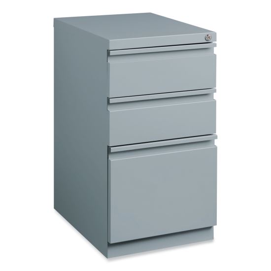 Full-Width Pull 20 Deep Mobile Pedestal File, Box/Box/File, Letter, Platinum, 15 x 19.88 x 27.75, Ships in 4-6 Business Days1