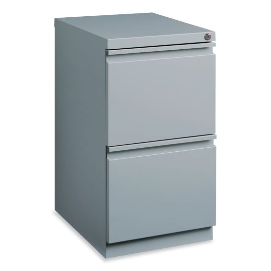 Full-Width Pull 20 Deep Mobile Pedestal File, File/File, Letter, Platinum, 15 x 19.88 x 27.75, Ships in 4-6 Business Days1