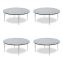 Height Adjustable Activity Tables, Round, 60" x 19" to 29", Gray Granite Top, Gray Legs, 4/Pallet, Ships in 4-6 Business Days1